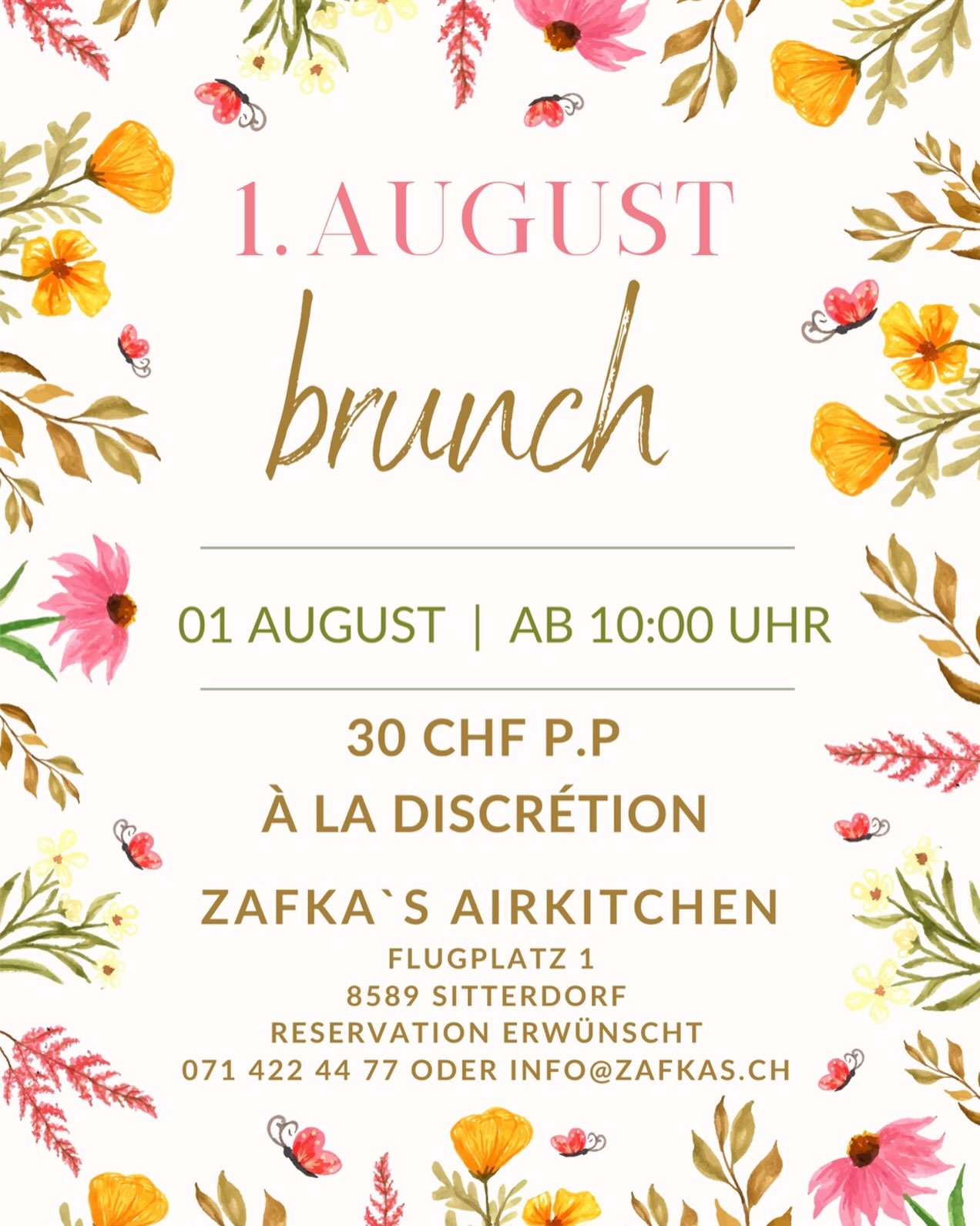 1. August Brunch ab 10 Uhr 🥳🤍🍓🤍#brunch